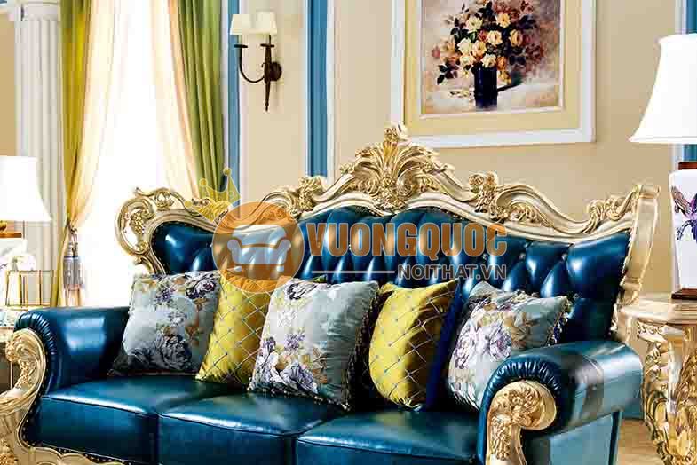 Bộ sofa phòng khách tân cổ điển sang trọng cao cấp LF927-2083